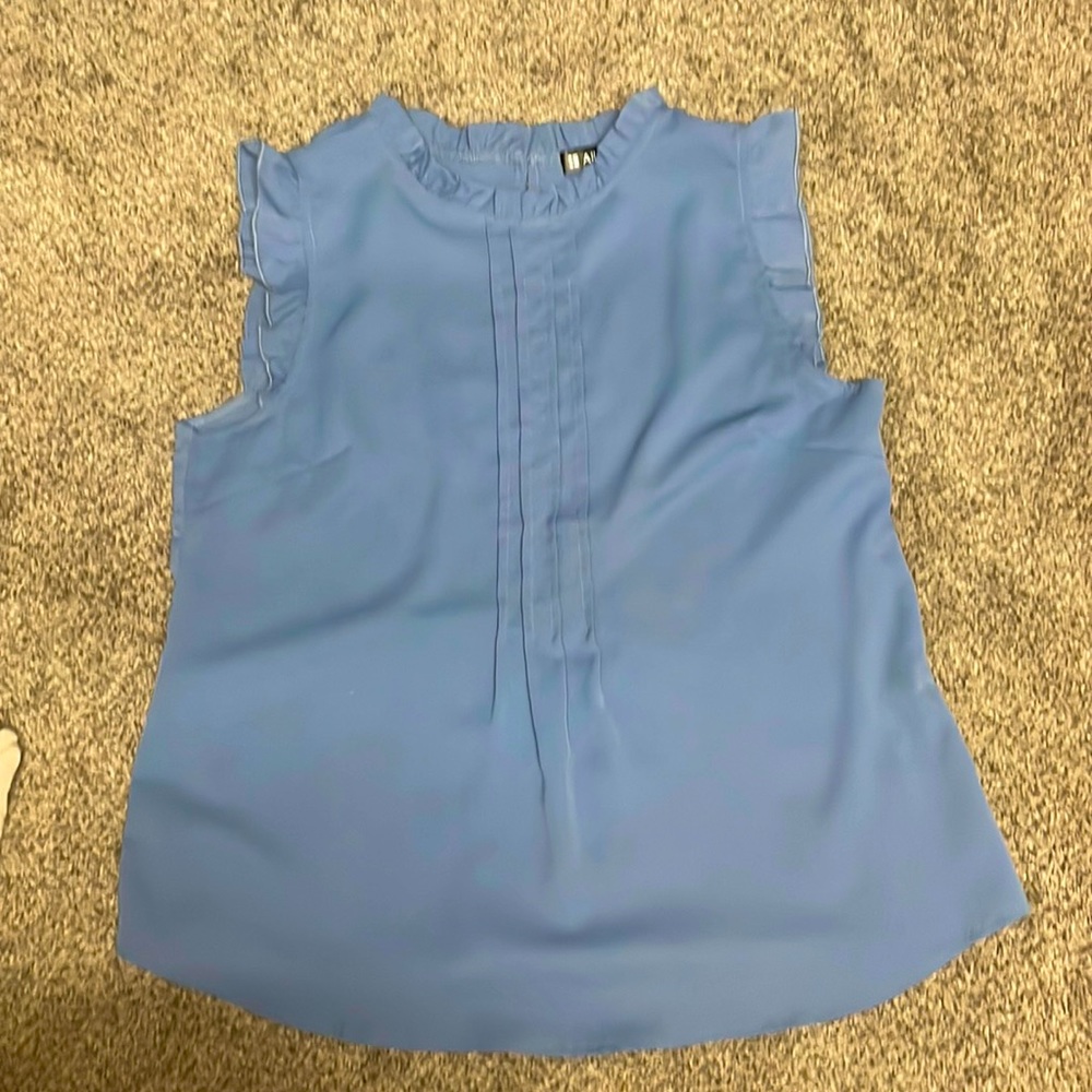 Allegra K blouse - Large. Color is periwinkle blue